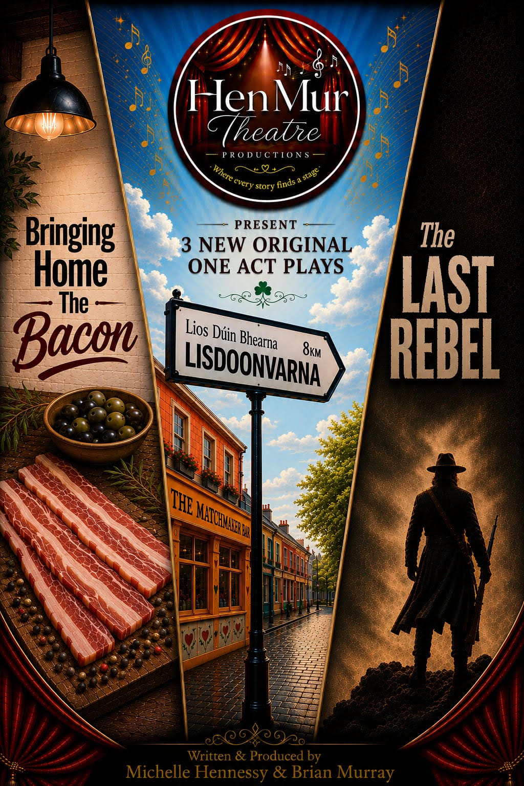 Henmur Theatre Productions Present a Night of Theatre